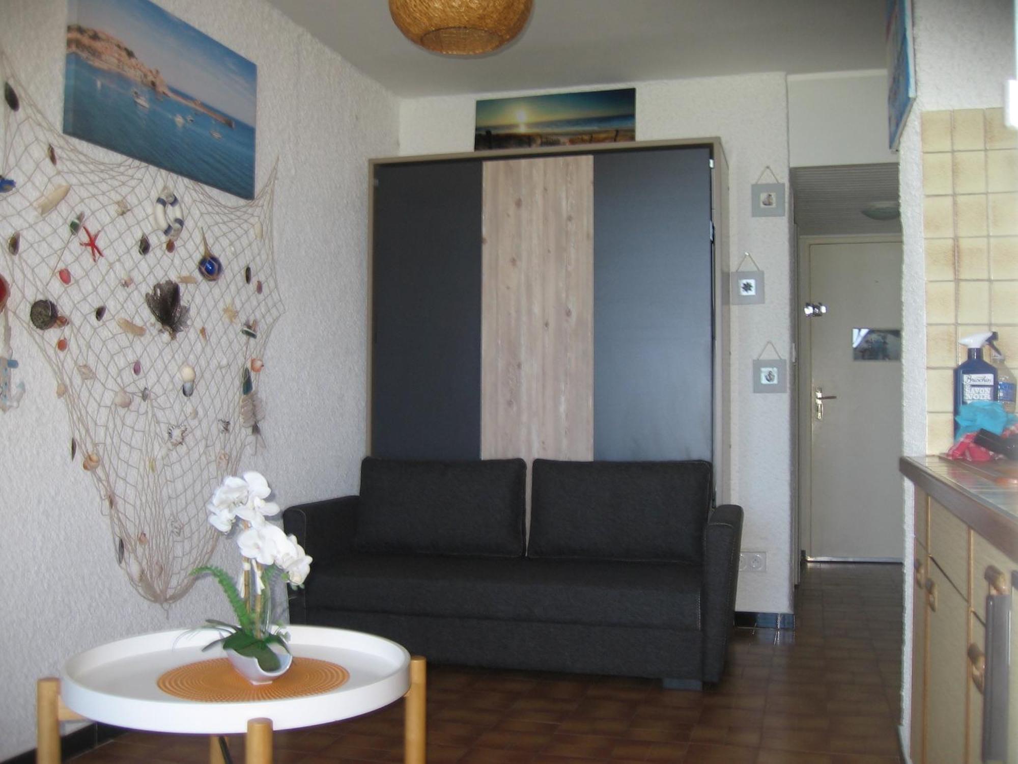 קאנט אן רוסיון Studio Vue Sur La Mer Au 6Eme Et Dernier Etage מראה חיצוני תמונה
